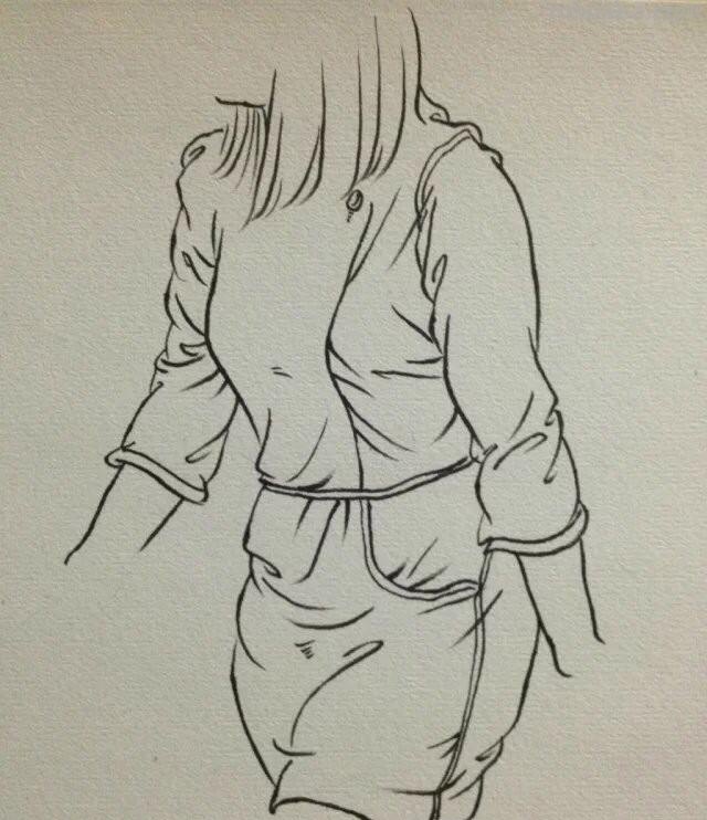 速写的穿插速写的穿插关系 速写的穿插速写的穿插关系
