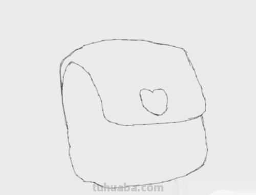 书包的速写书包的速写画法图片简单