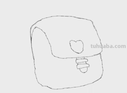 书包的速写书包的速写画法图片简单