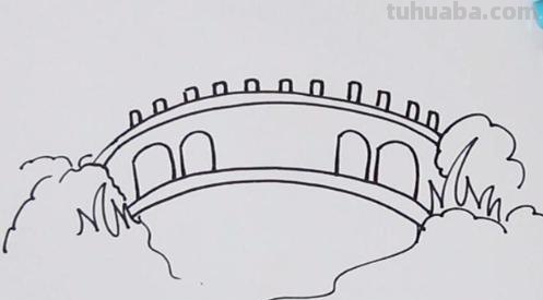 桥风景速写桥风景速写图片 桥风景速写桥风景速写图片