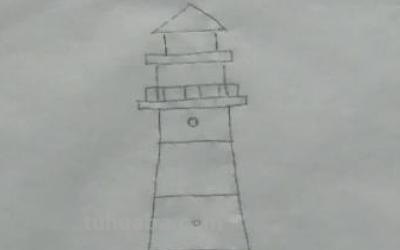 速写风景湖速写风景湖面