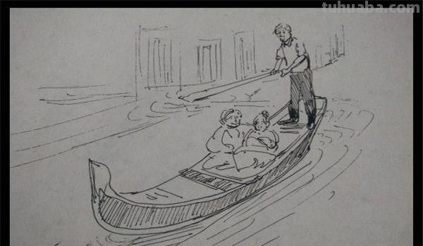 船风景速写风景速写船只 船风景速写风景速写船只