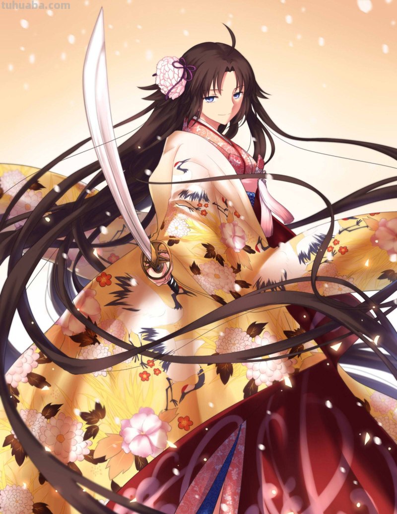 傲娇又帅气，谁能抵挡得住这么美丽的杀人狂？|《空之境界》两仪式插画壁纸合集