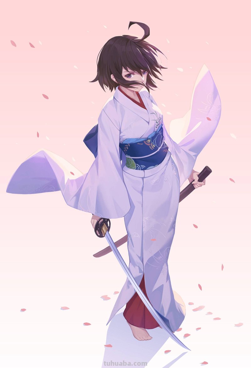 傲娇又帅气，谁能抵挡得住这么美丽的杀人狂？|《空之境界》两仪式插画壁纸合集