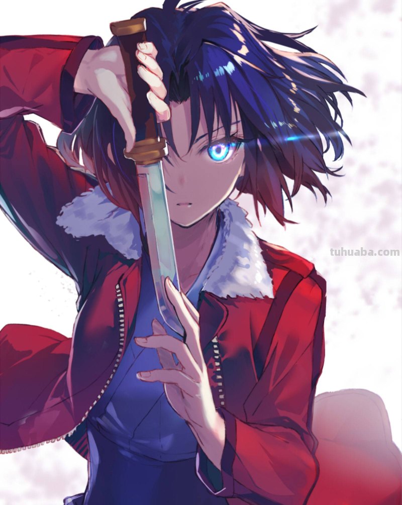 傲娇又帅气，谁能抵挡得住这么美丽的杀人狂？|《空之境界》两仪式插画壁纸合集