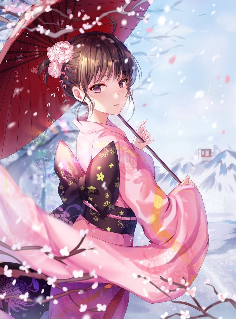 傲娇又帅气，谁能抵挡得住这么美丽的杀人狂？|《空之境界》两仪式插画壁纸合集