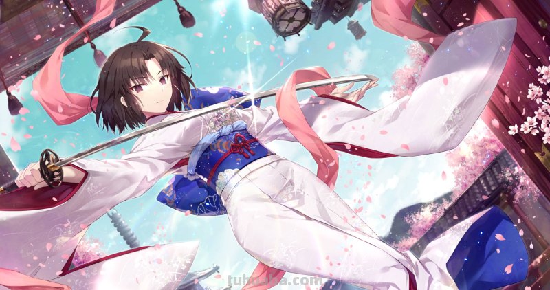 傲娇又帅气，谁能抵挡得住这么美丽的杀人狂？|《空之境界》两仪式插画壁纸合集