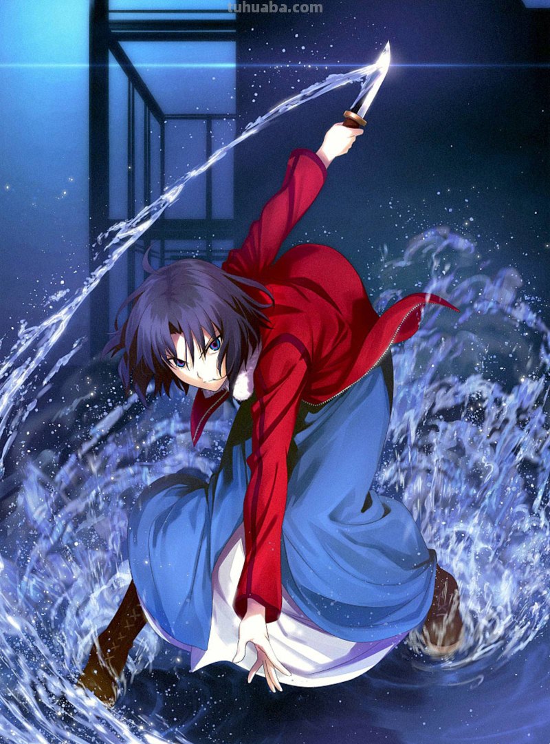 傲娇又帅气，谁能抵挡得住这么美丽的杀人狂？|《空之境界》两仪式插画壁纸合集