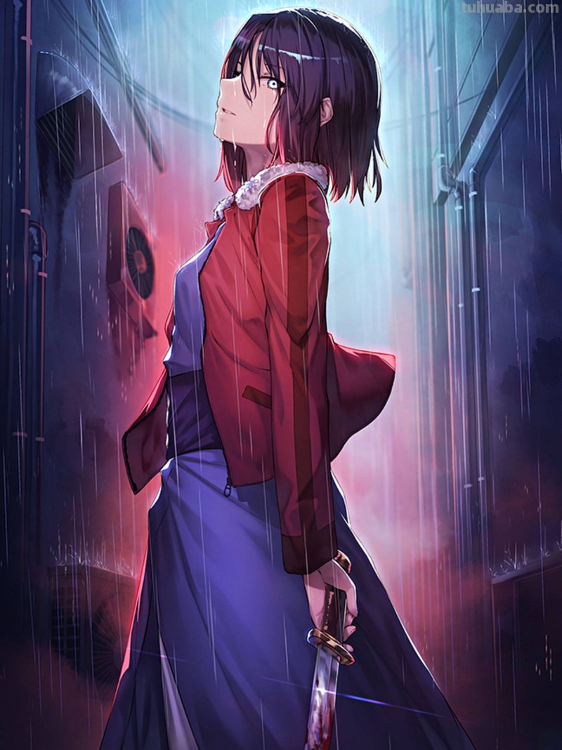 傲娇又帅气，谁能抵挡得住这么美丽的杀人狂？|《空之境界》两仪式插画壁纸合集