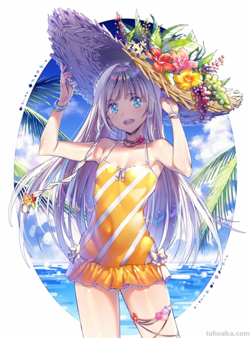 穿上美美的泳装去海边，才是夏天的正确打开方式|夏日泳装插画合辑