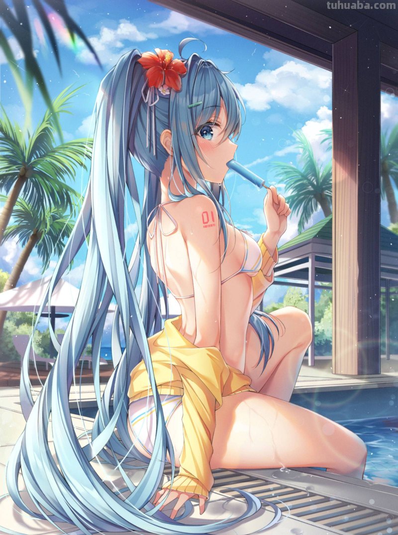 穿上美美的泳装去海边，才是夏天的正确打开方式|夏日泳装插画合辑