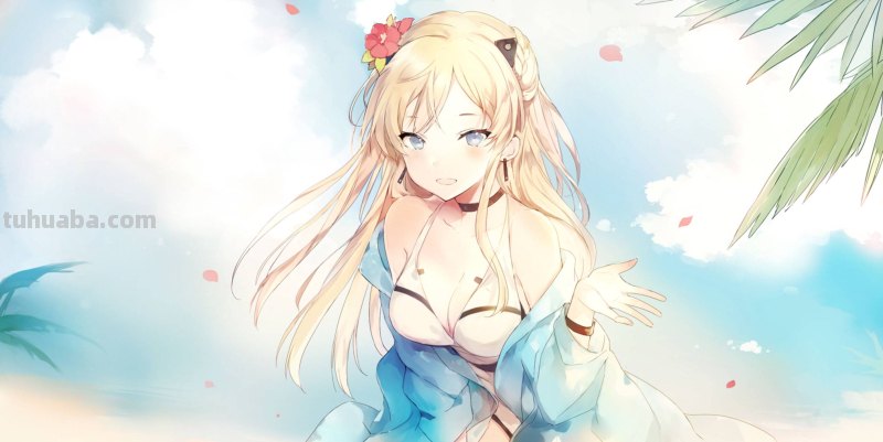 穿上美美的泳装去海边，才是夏天的正确打开方式|夏日泳装插画合辑