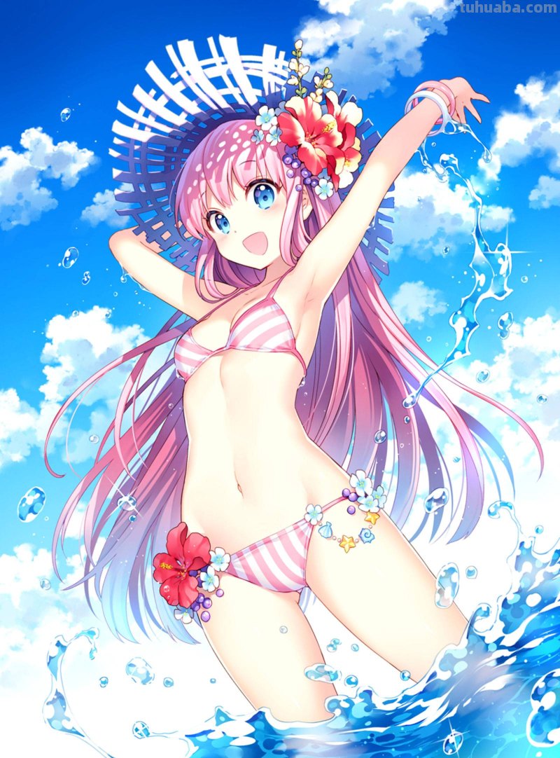 穿上美美的泳装去海边，才是夏天的正确打开方式|夏日泳装插画合辑