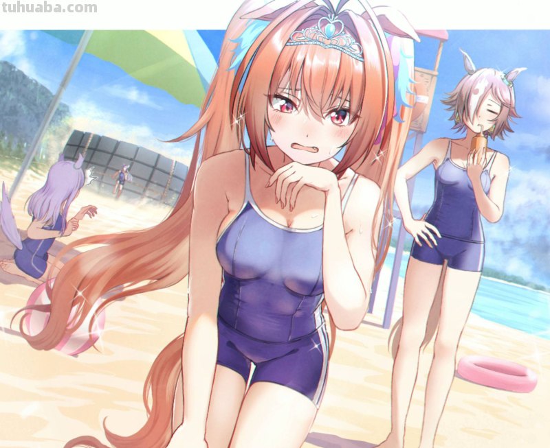 穿上美美的泳装去海边，才是夏天的正确打开方式|夏日泳装插画合辑