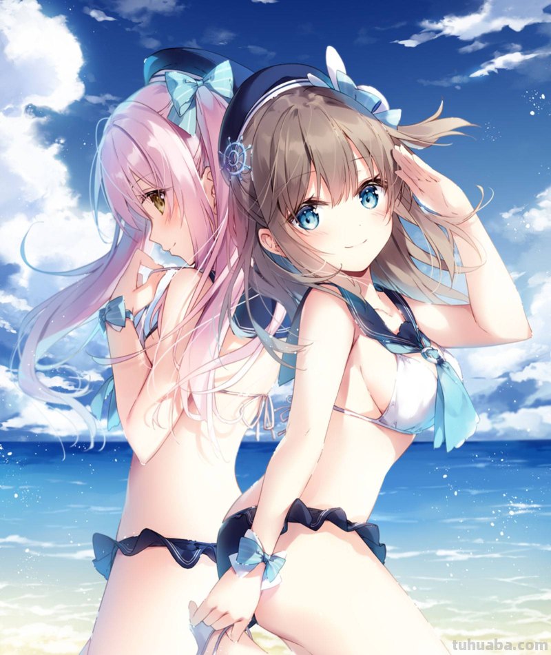 穿上美美的泳装去海边，才是夏天的正确打开方式|夏日泳装插画合辑