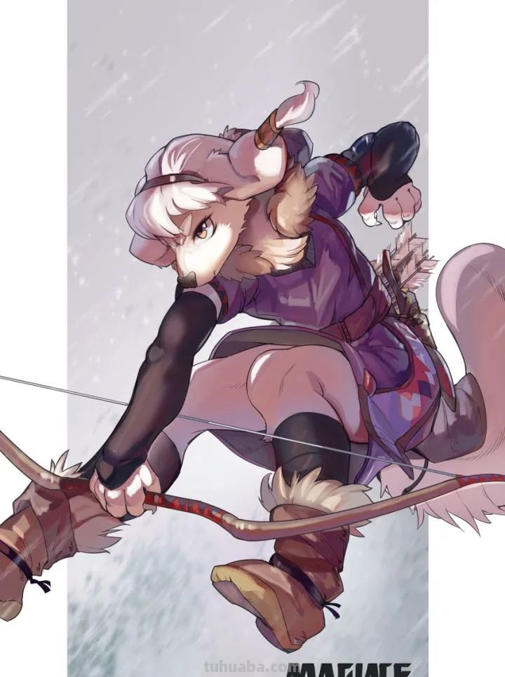 毛茸茸的兽耳福瑞插画壁纸特辑