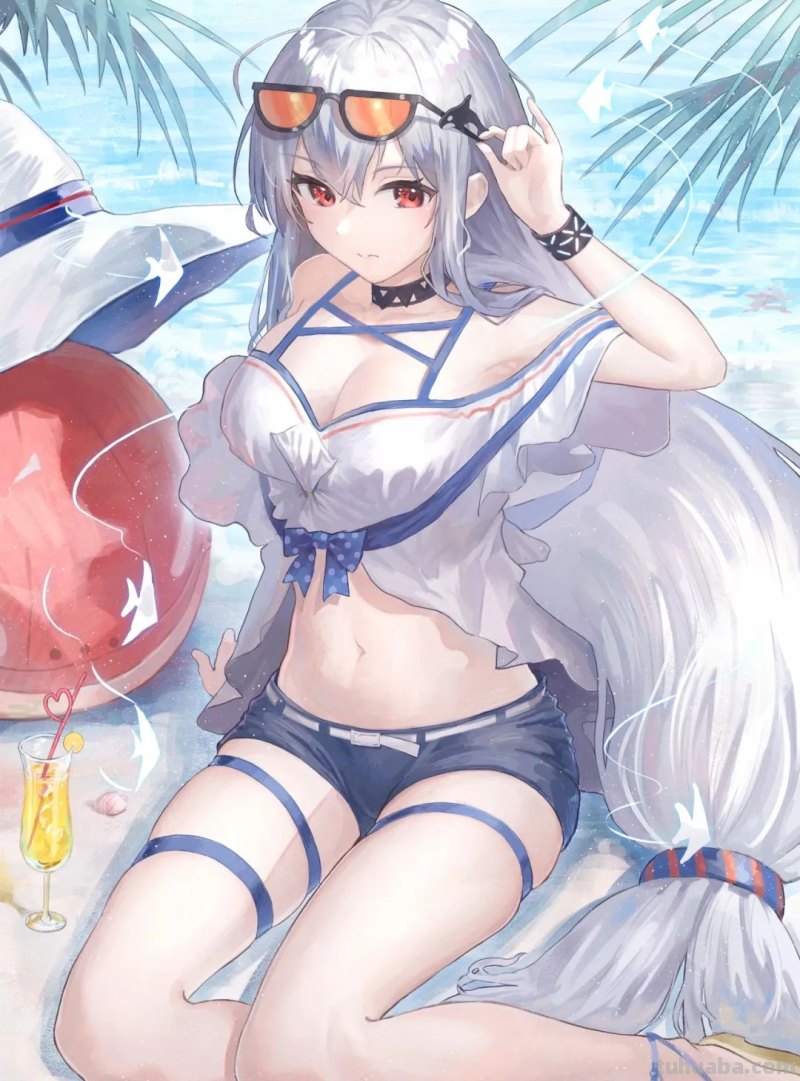 【明日方舟】斯卡蒂人物壁纸特辑