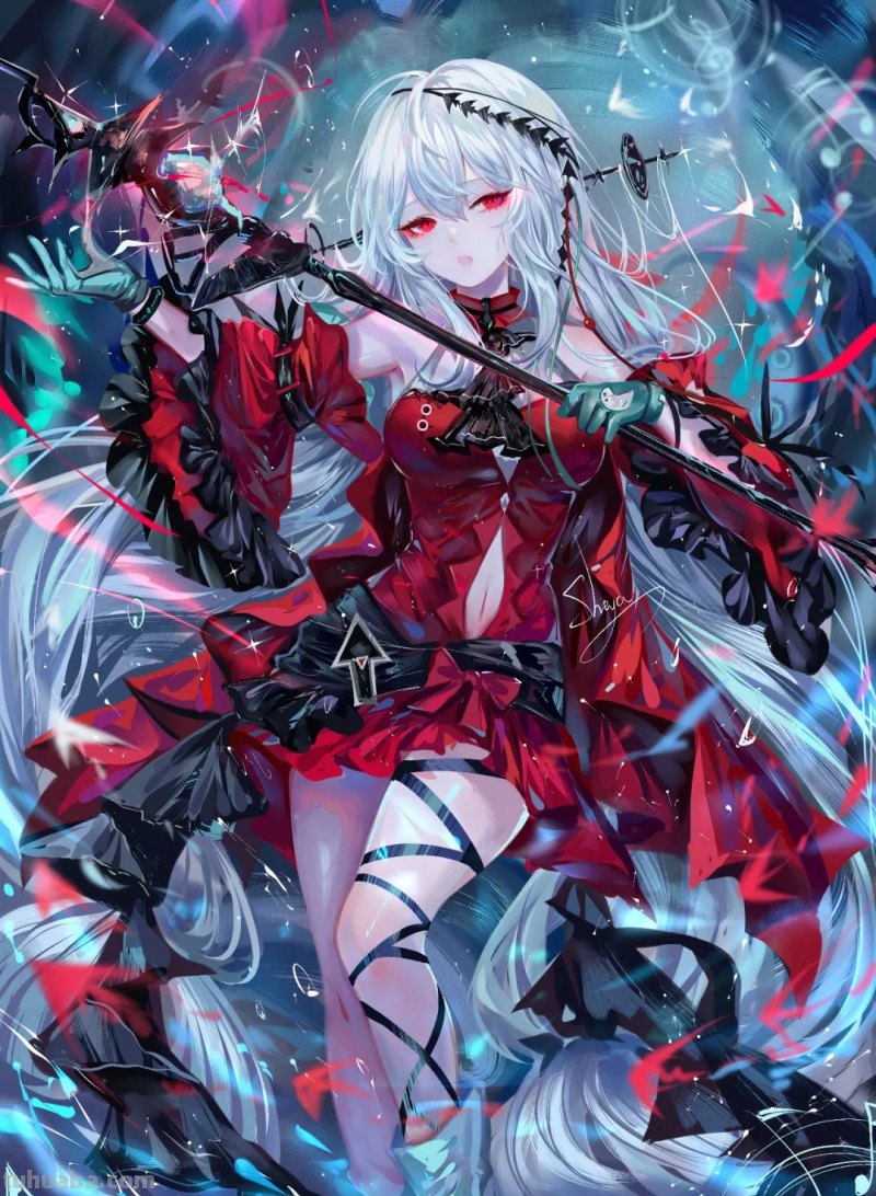 【明日方舟】斯卡蒂人物壁纸特辑