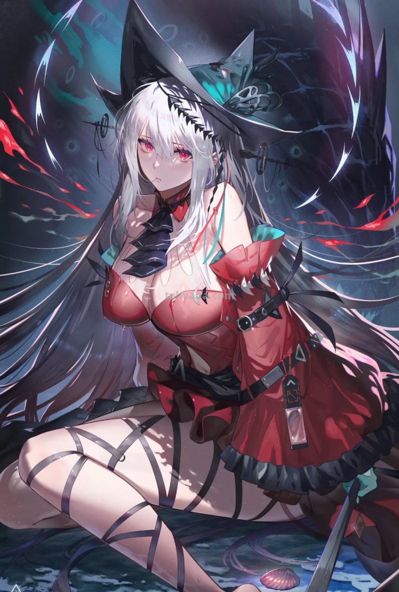 【明日方舟】斯卡蒂人物壁纸特辑