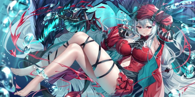 【明日方舟】斯卡蒂人物壁纸特辑