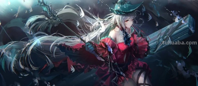 【明日方舟】斯卡蒂人物壁纸特辑