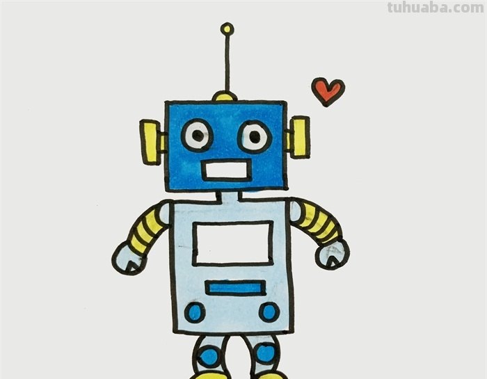 机器人速写机器人速写图片大全