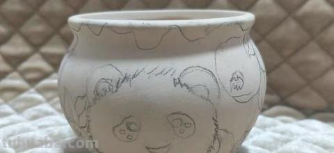 花盆的速写花盆速写图片