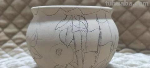 花盆的速写花盆速写图片