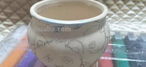 花盆的速写花盆速写图片