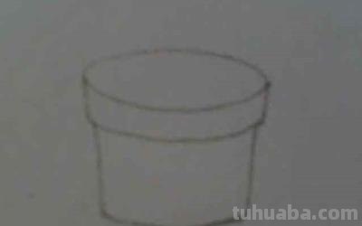 花盆的速写花盆速写图片