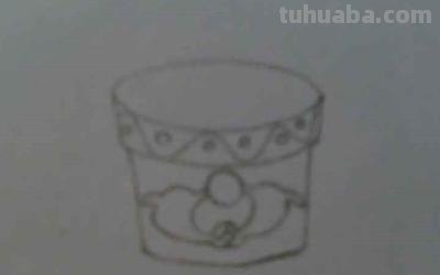 花盆的速写花盆速写图片