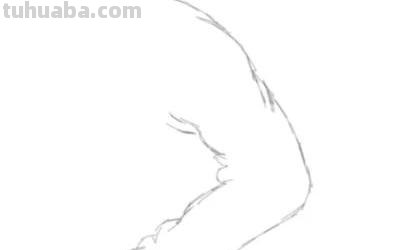 人物速写侧面人物速写侧面站姿