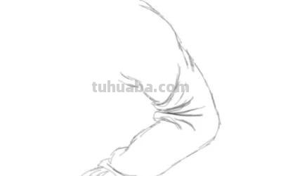 侧面女速写侧面女性速写