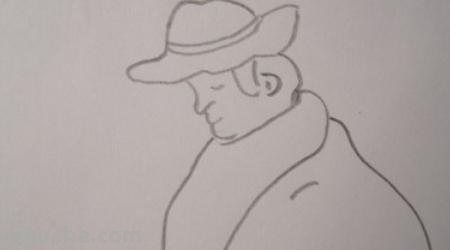 速写小男孩速写小男孩图片