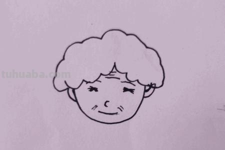 速写老奶奶速写老奶奶的头