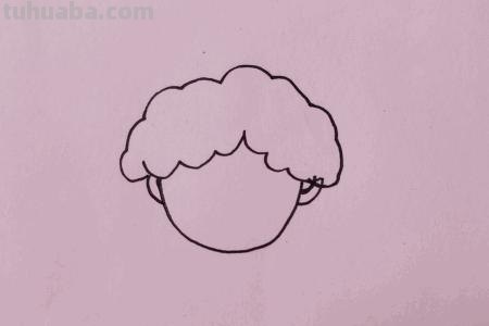 速写老奶奶速写老奶奶的头