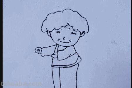 速写老奶奶速写老奶奶的头