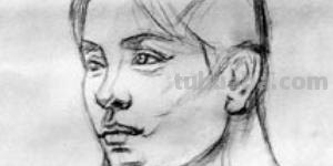 速写人物侧面速写人物侧面坐姿