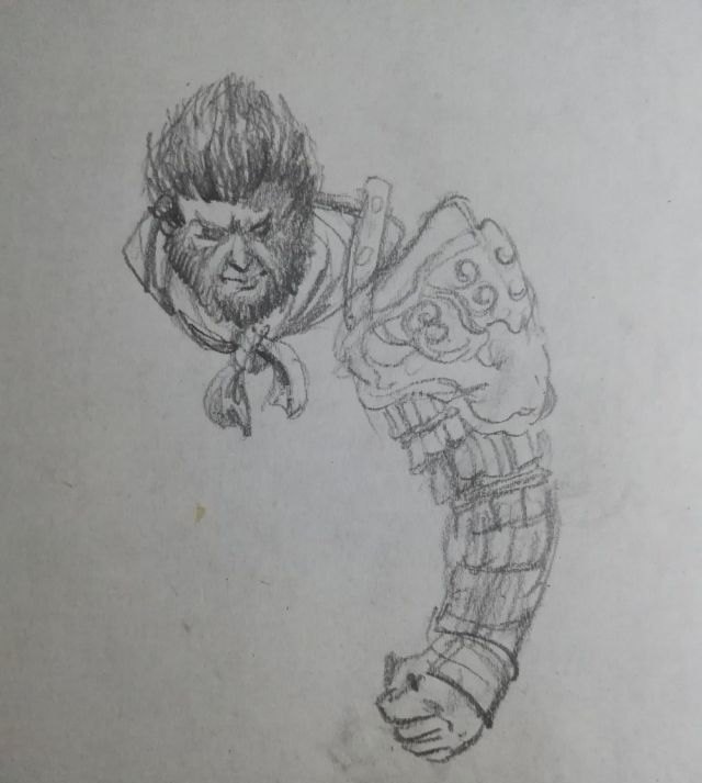 猴子的速写猴子的速写画