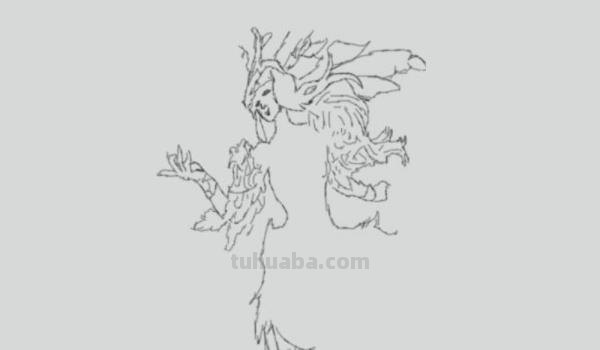 王者荣耀速写人物王者荣耀速写人物全身