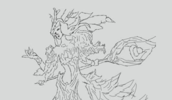 王者荣耀速写人物王者荣耀速写人物全身