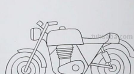 速写摩托车速写摩托车怎么画