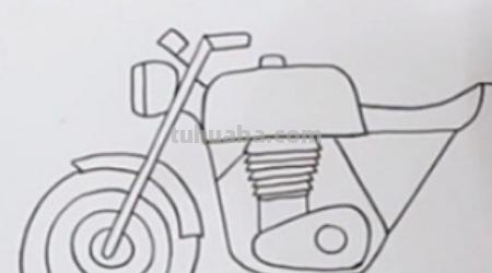速写摩托车速写摩托车怎么画