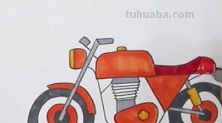 速写摩托车速写摩托车怎么画