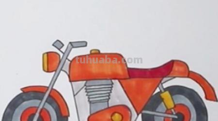 速写摩托车速写摩托车怎么画