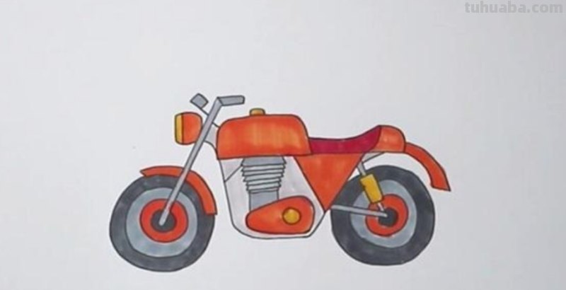 速写摩托车速写摩托车怎么画