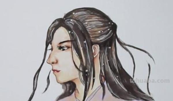 速写古风人物速写古风人物临摹图
