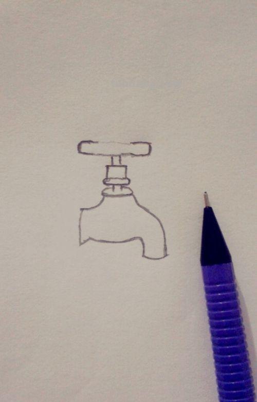 速写水龙头速写水龙头画 速写水龙头速写水龙头画