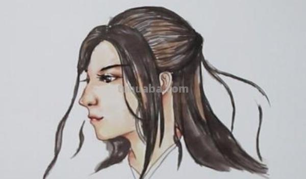 速写人物古风速写人物古风图片 线描