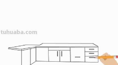 厨房场景速写厨房场景速写素材 厨房场景速写厨房场景速写素材